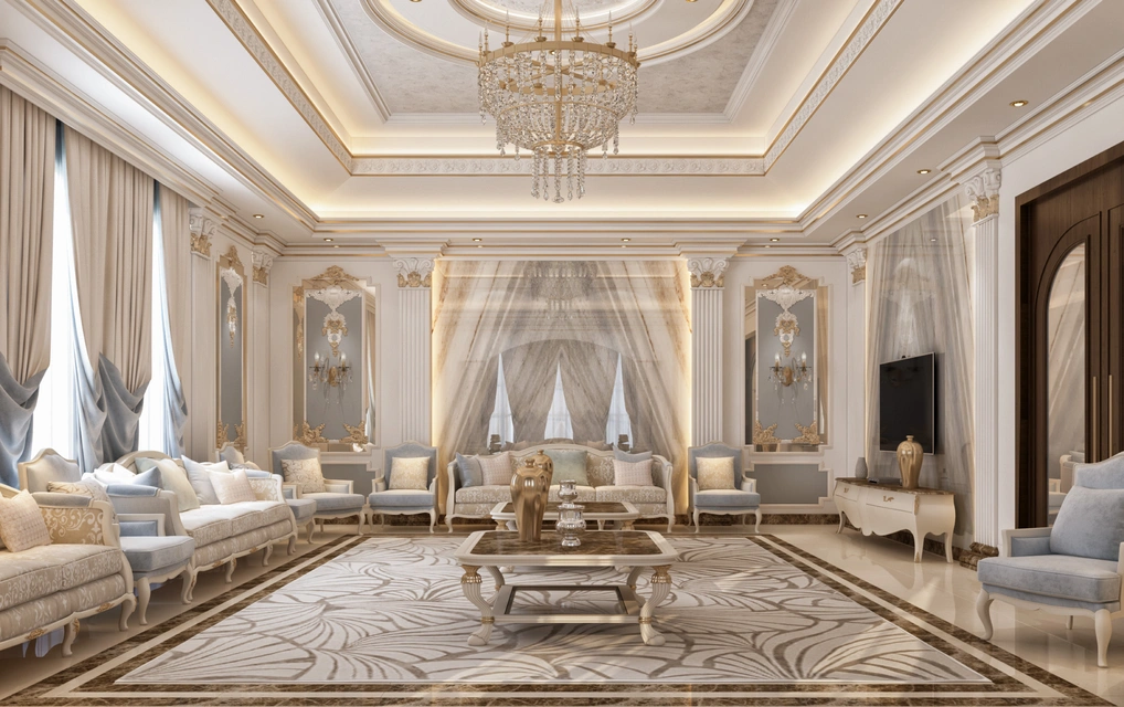 A Grand Majlis Inspired by Timeless Classical Luxury