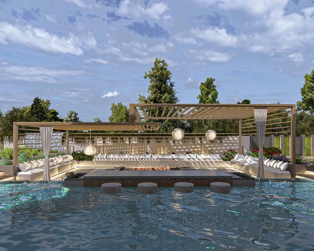 Luxury Resort-Style Landscape фото-2