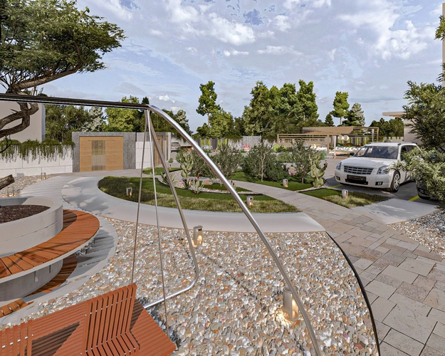 Luxury Resort-Style Landscape фото-6