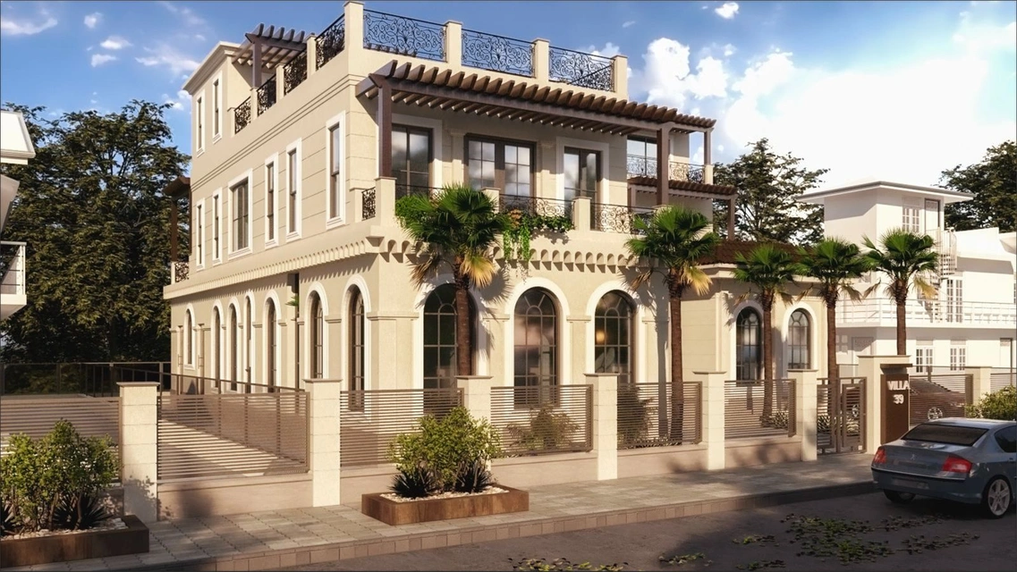 A Luxury Mediterranean Villa Blending Timeless Elegance with Contemporary Living