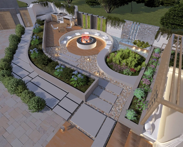 Luxury Resort-Style Landscape фото-5