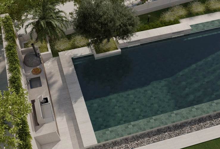 Luxury Poolside Landscape Retreat фото-8