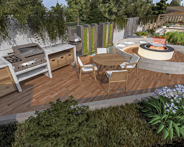 Luxury Resort-Style Landscape фото-3