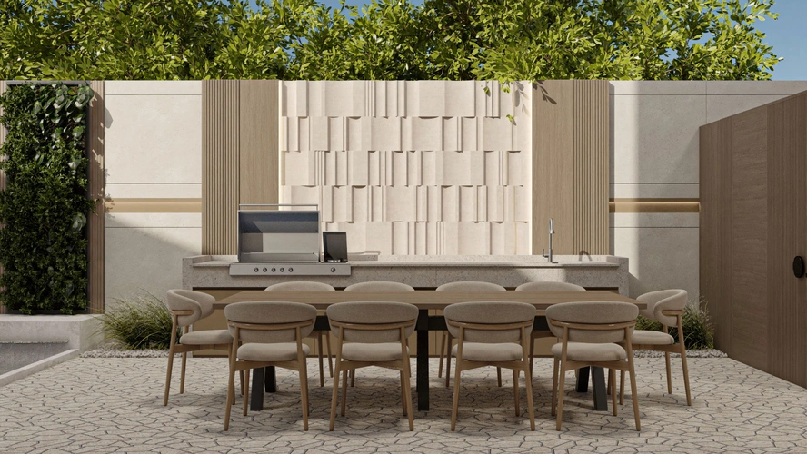 Contemporary Outdoor Living Landscape фото-4