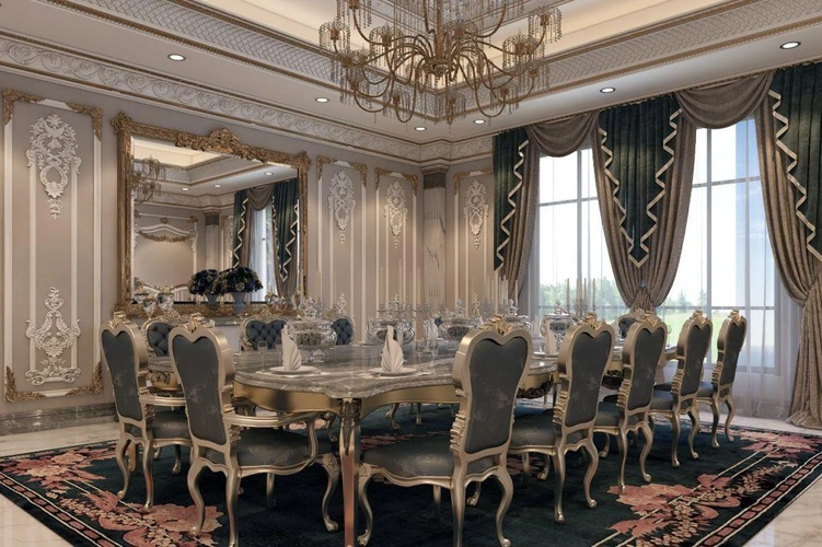 A Timeless Classical Villa Defined by Grandeur and Luxury фото-9